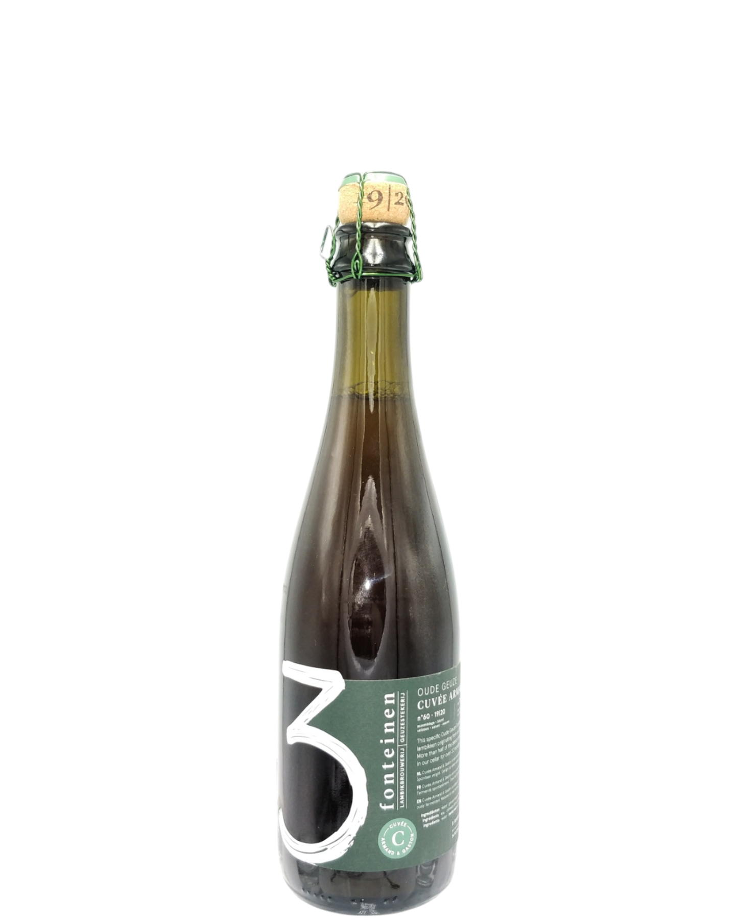 3 Fonteinen Oude Geuze Cuvée Armand & Gaston 6,9% 37,5cl