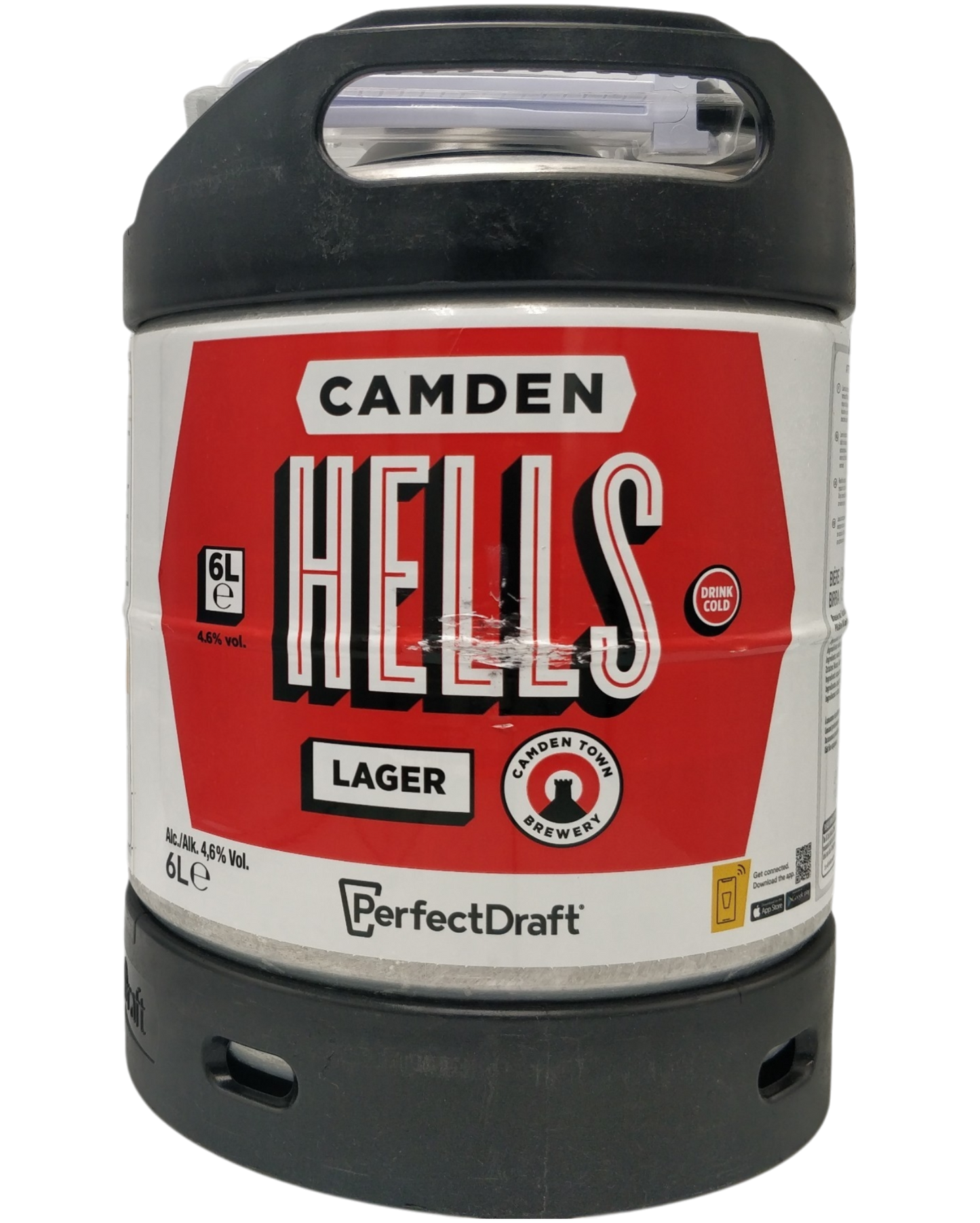 Camden Hells Lager 4,6% 6L (Perfect Draft)