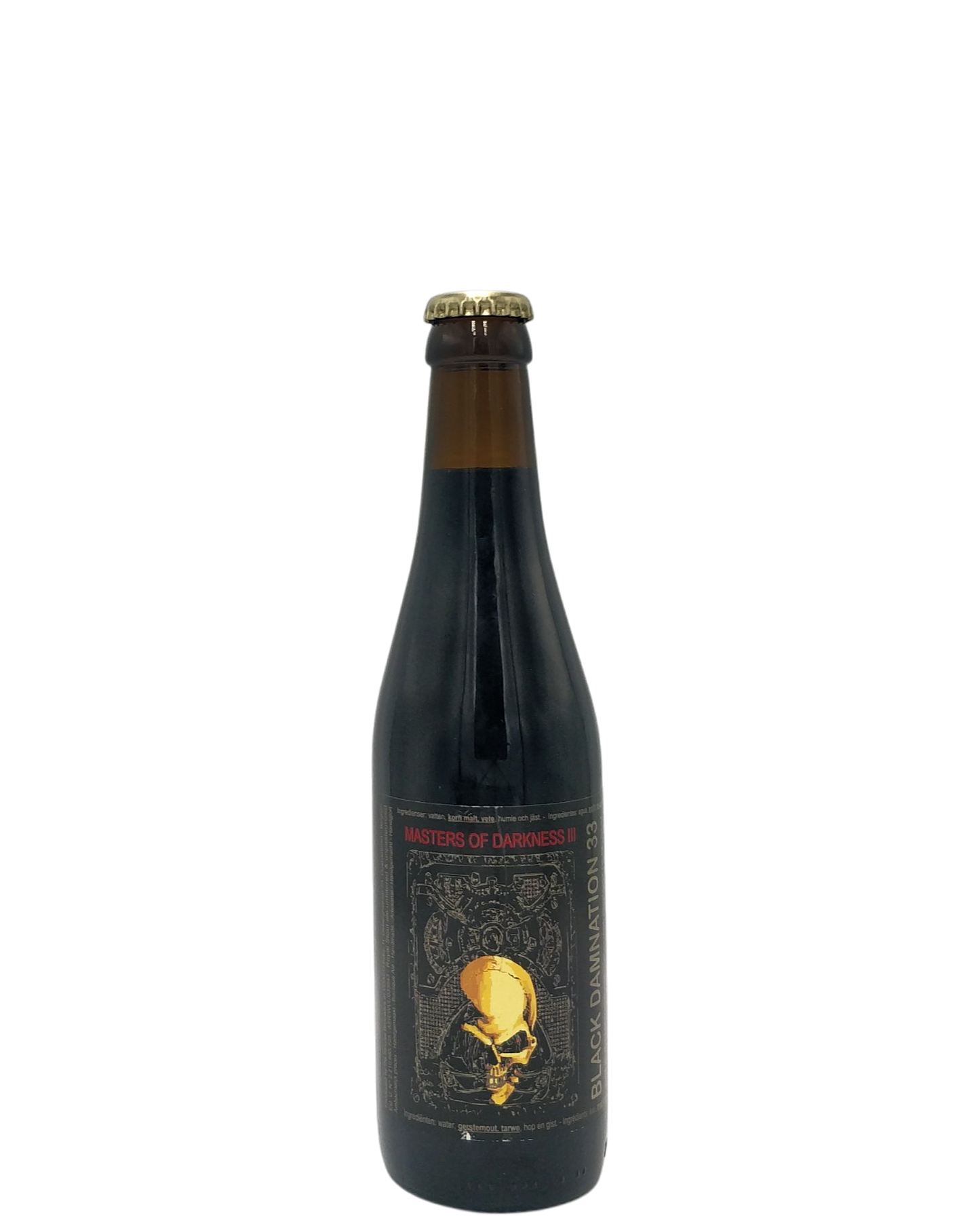 Black Damnation 33 - Masters of Darkness III (BA Islay peated whisky) 12% 33cl