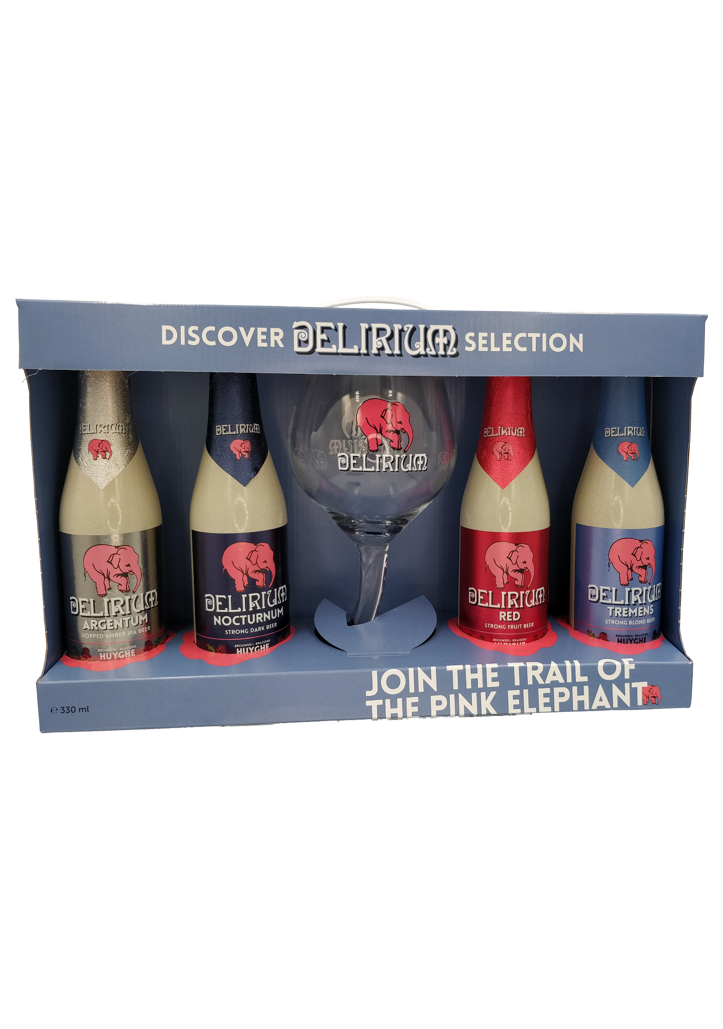 Delirium Discovery Box 4x33cl + glas