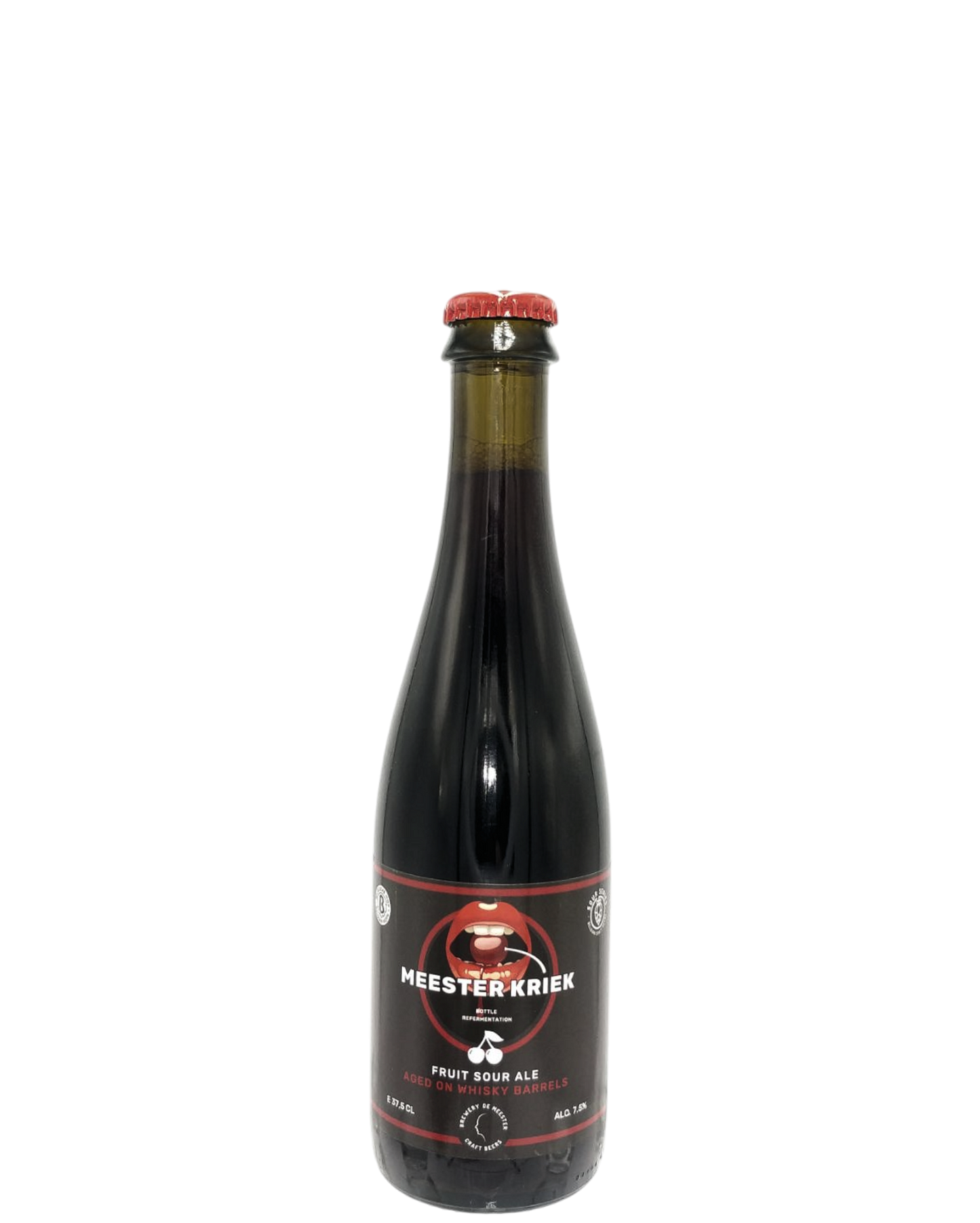 Meester Kriek Whisky BA 7,5% 37,5cl