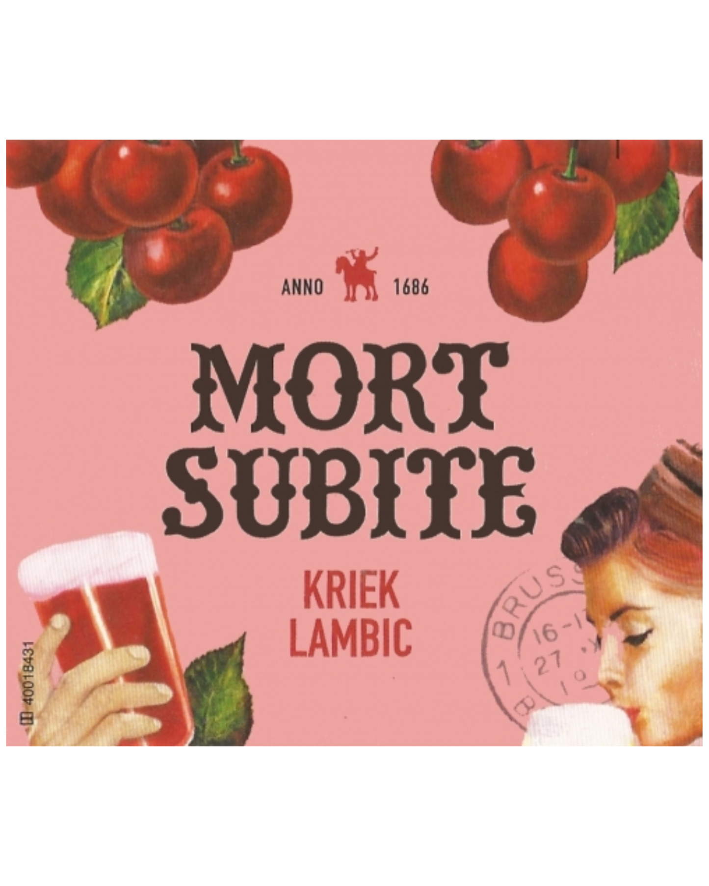 Mort Subite Kriek 4% 20L fadøl