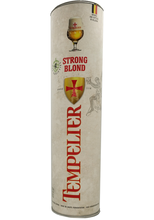 Tempelier Strong Blond 8% 75cl - Gaverør