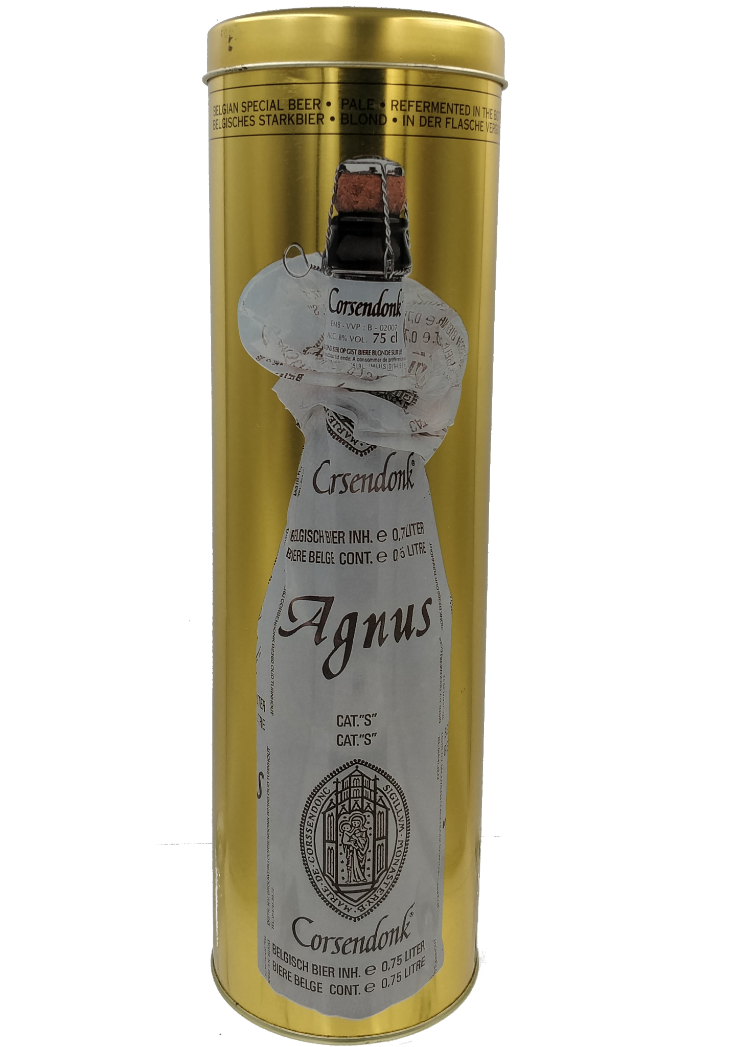 Gaveæske Corsendonk Agnus Tripel 75cl