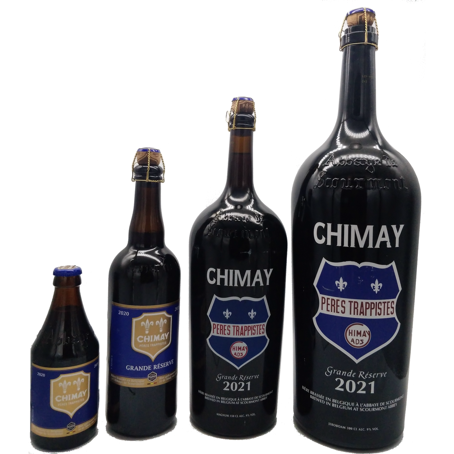 Chimay Grande Réserve (Blue) 9%  - Magnum flaske 3L