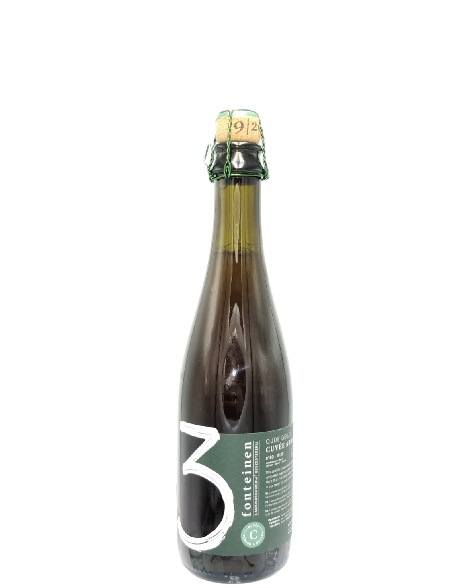 3 Fonteinen Oude Geuze Cuvée Armand & Gaston 6,9% 37,5cl - Brygshoppen