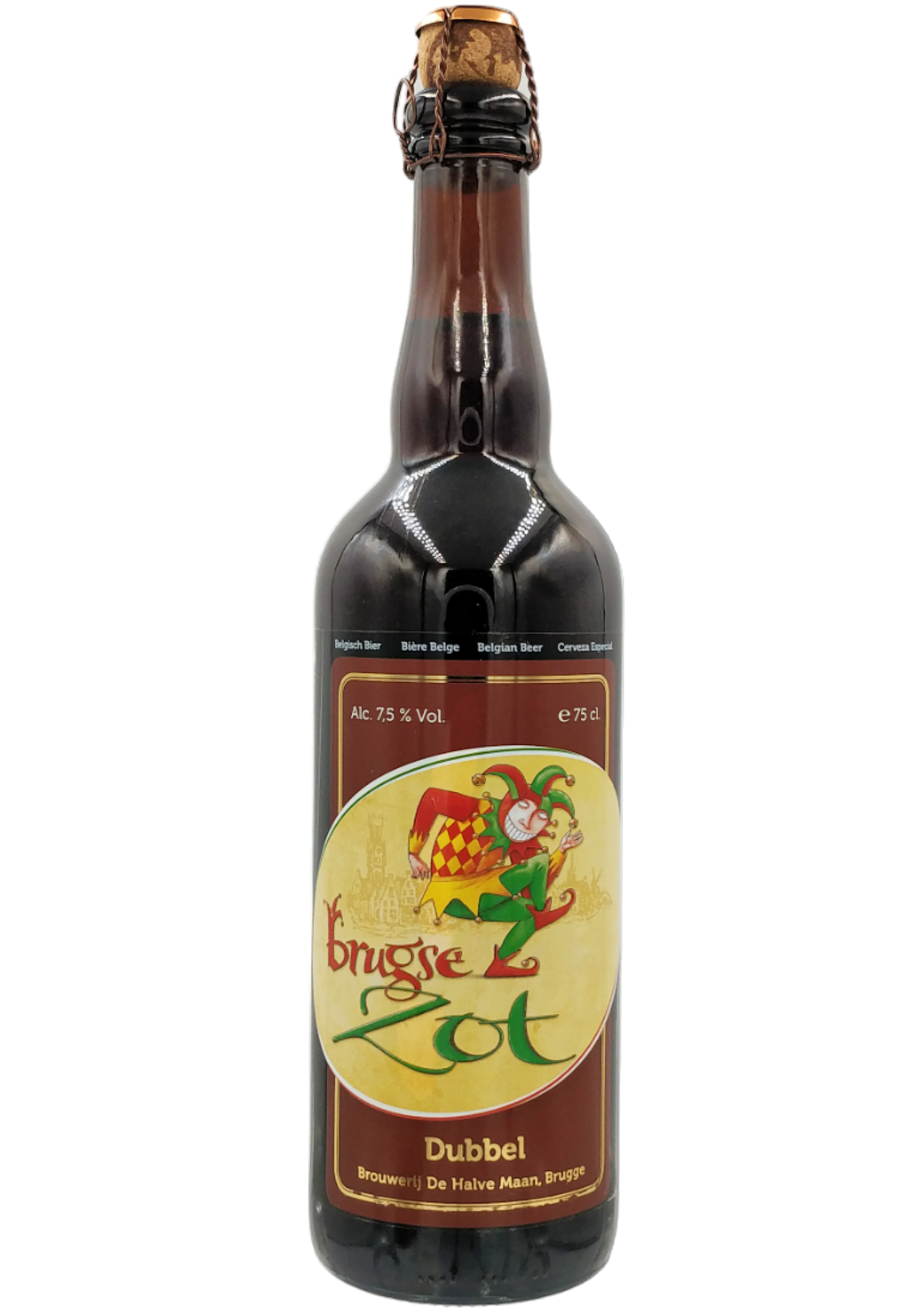 Brugse Zot Dubbel 75cl - Brygshoppen