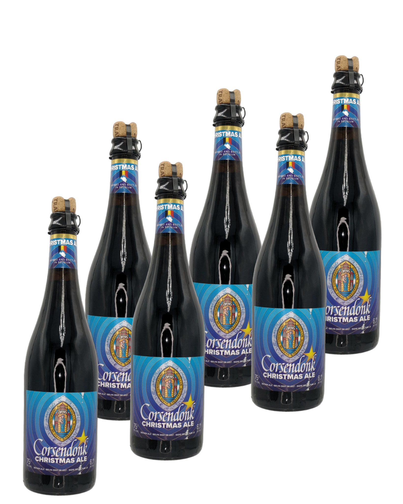 Corsendonk Christmas Ale 8,1% 6*75cl - Brygshoppen