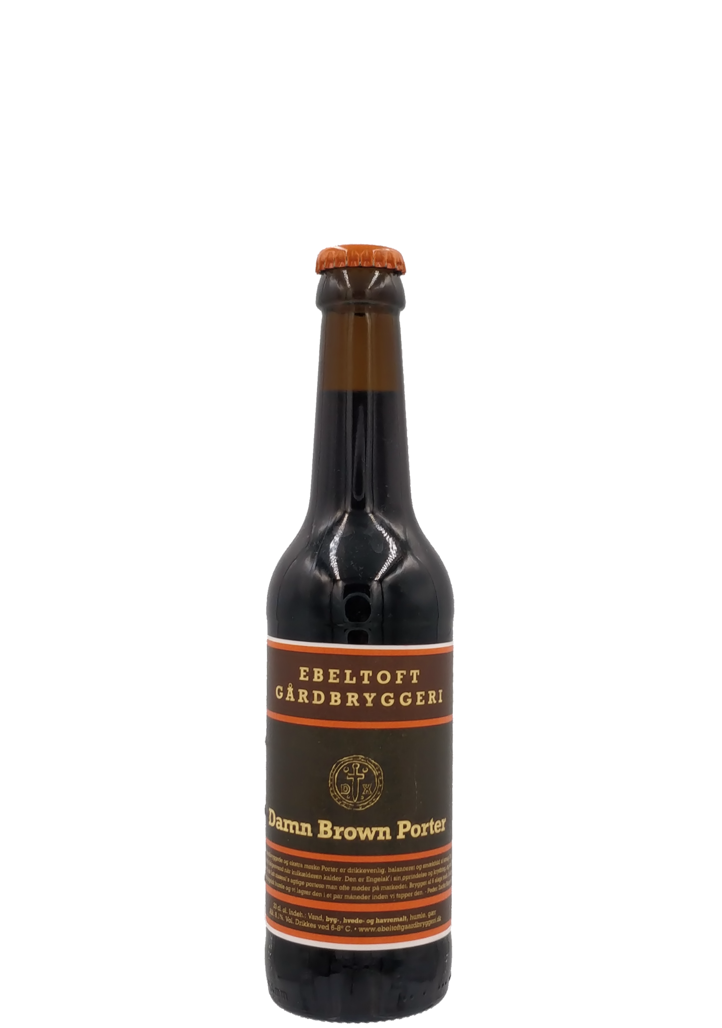 Damn Brown Porter 8,1% 33cl - Brygshoppen