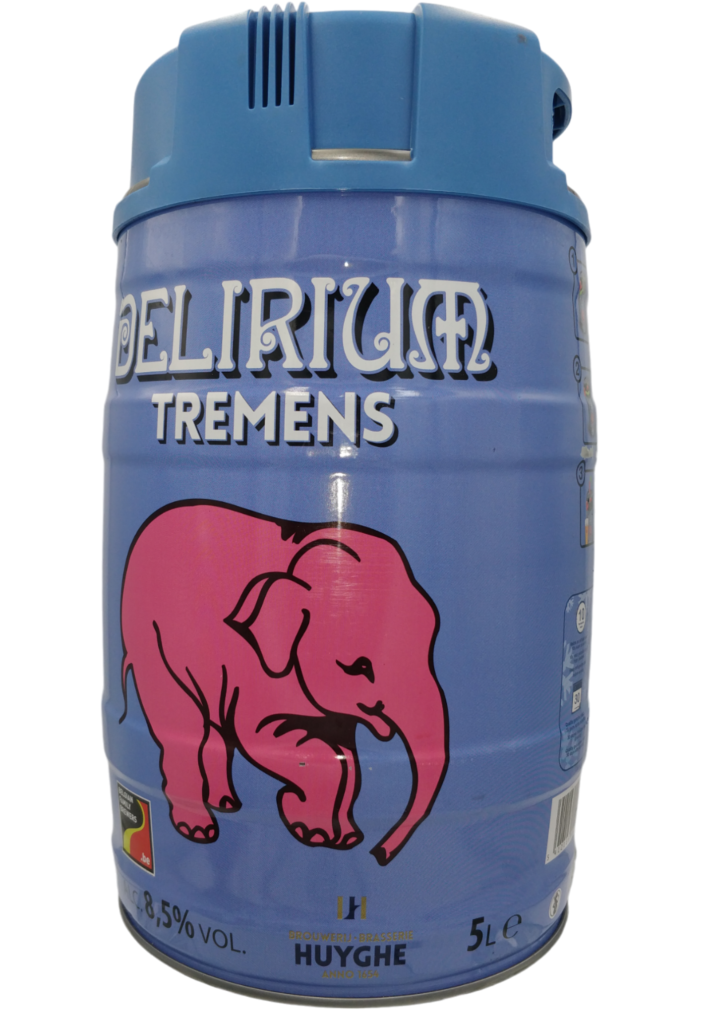 Delirium Tremens 8,5% 5L (Partykeg) - Brygshoppen