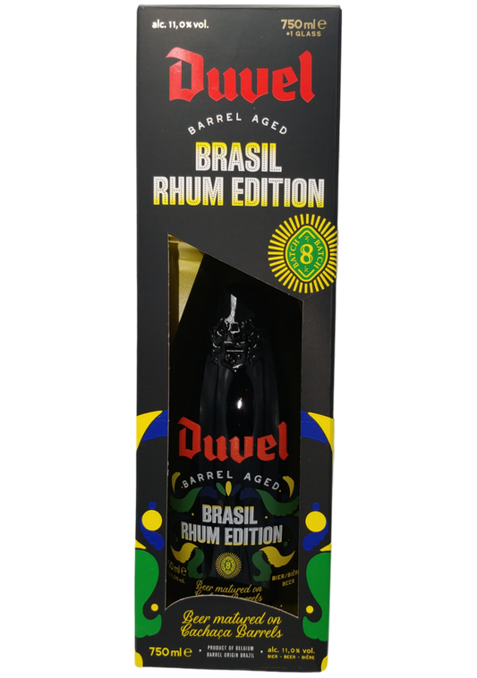 Duvel Barrel Aged Brasil Rhum Edition -  Batch 8 11,0% 75Cl+Glas