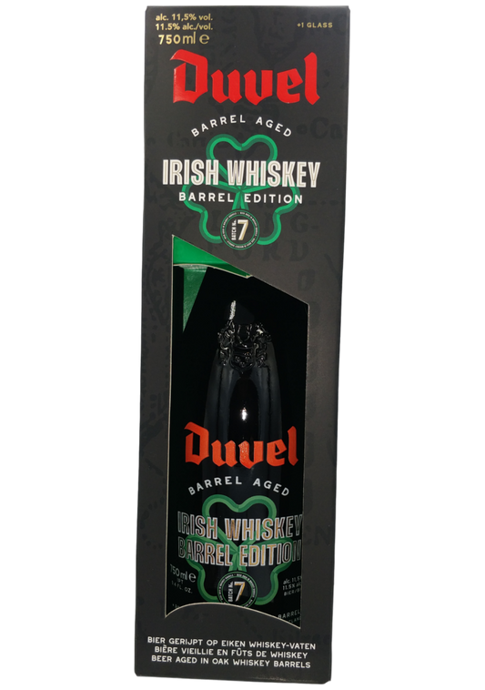 Duvel Barrel Aged Irish Whiskey - Batch 7 11,5% 75Cl+Glas