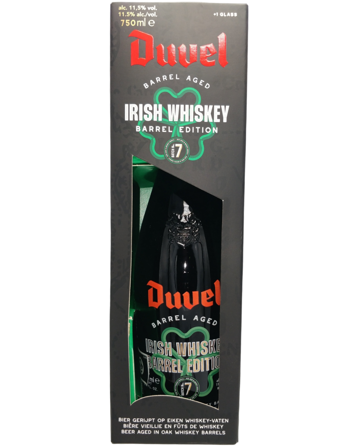 Duvel B.A. Irish Whiskey - Batch 7 11,5% 75Cl+Glas