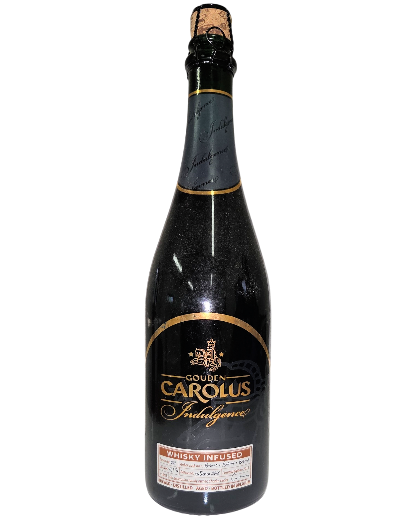 Gouden Carolus Indulgence 2015 - Whisky Infused (Batch No. 001)