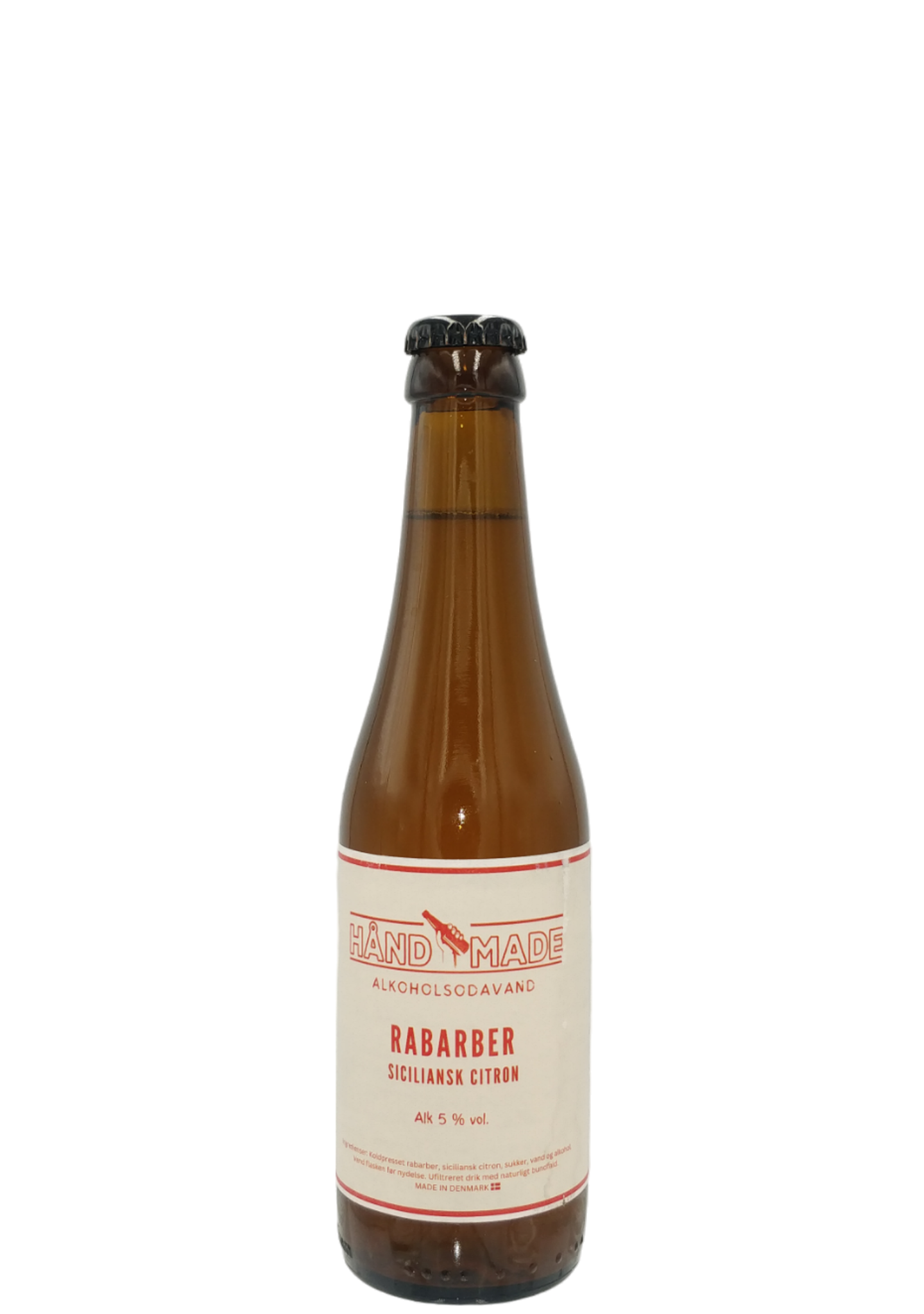 Håndmade - Rabarber & Siciliansk citron 5% 33cl - Brygshoppen