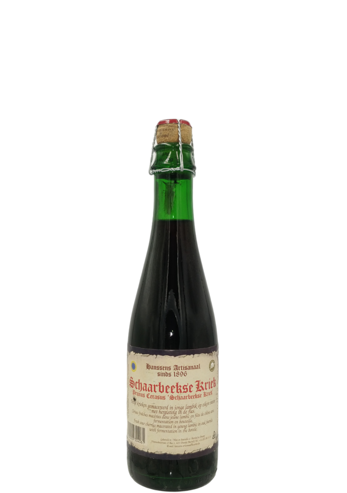 Hanssens Schaarbeekse Kriek 6,0% 37,5cl - Brygshoppen