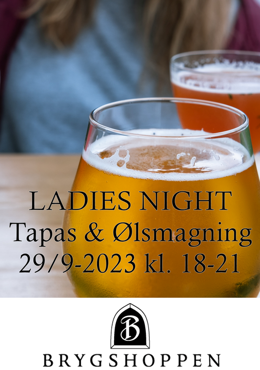 LADIES NIGHT Tapas & Ølsmagning 29/09-2023 kl. 18-21