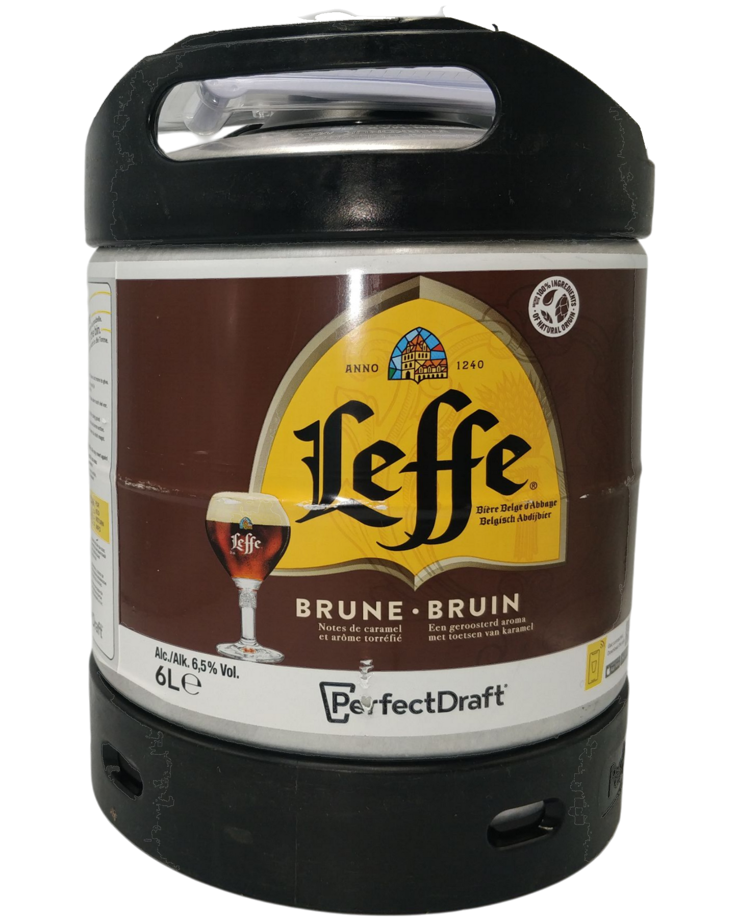Leffe Brune 6,5% 6L (Perfect Draft)