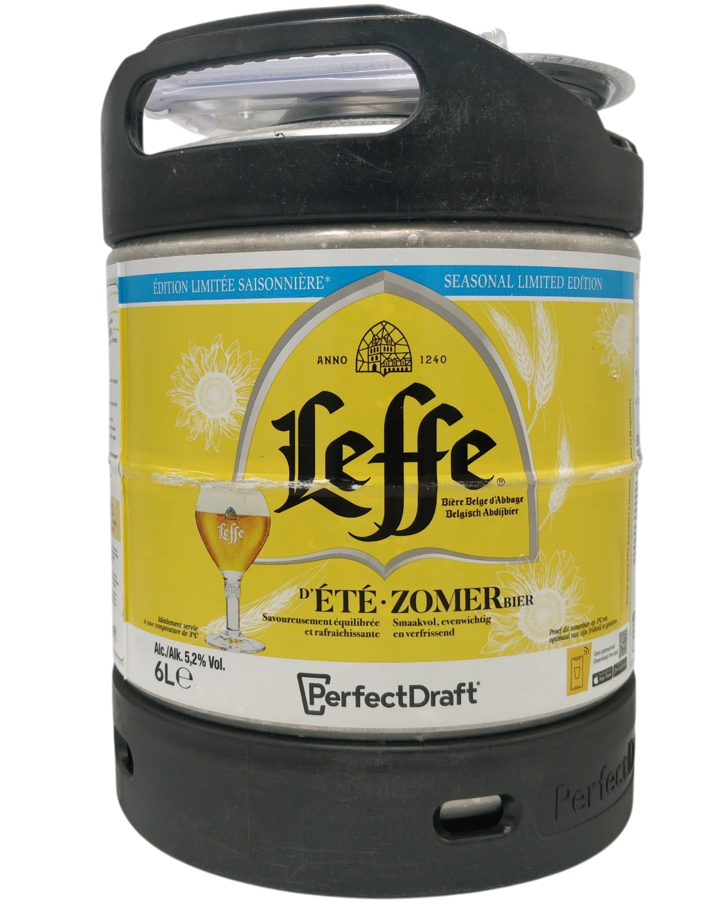 Leffe d'Été - Zomerbier 5,2% 6L (Perfect Draft)