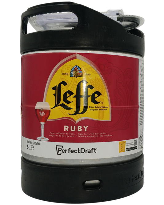 Leffe Ruby 5% 6L (Perfect Draft)