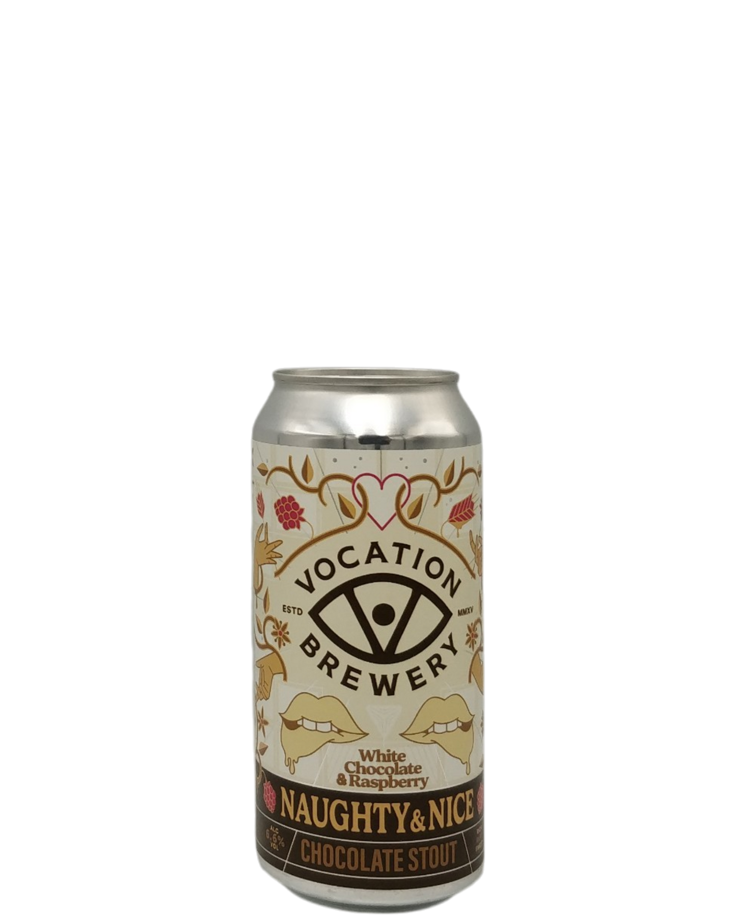 Naughty & Nice - White Chocolate & Raspberry 6,6% 44cl