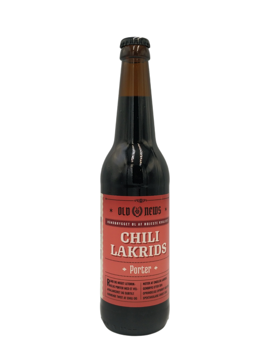 Old News Chili Lakrids 6,0% 50cl