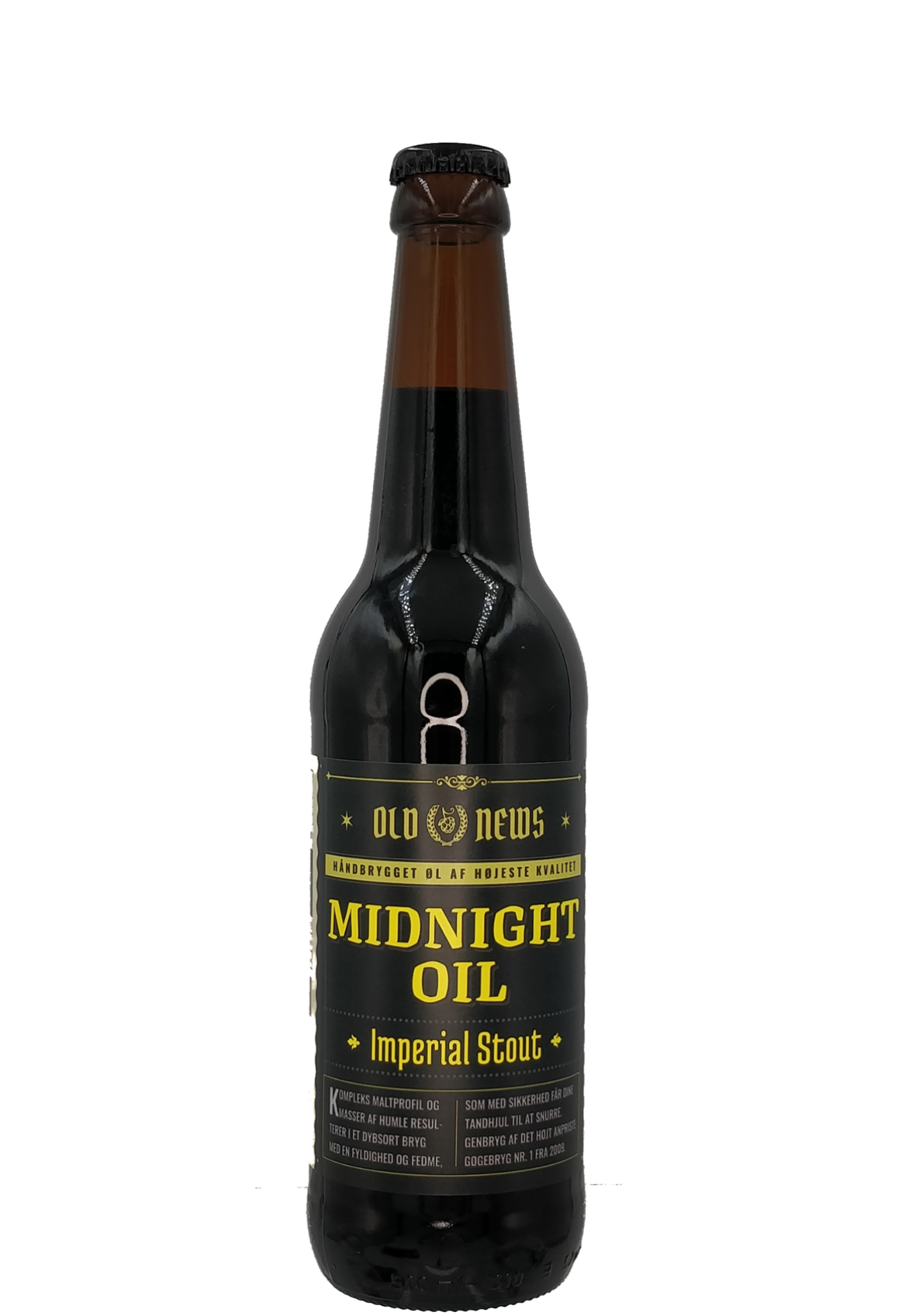 Old News Midnight Oil 10,9% 50cl - Brygshoppen