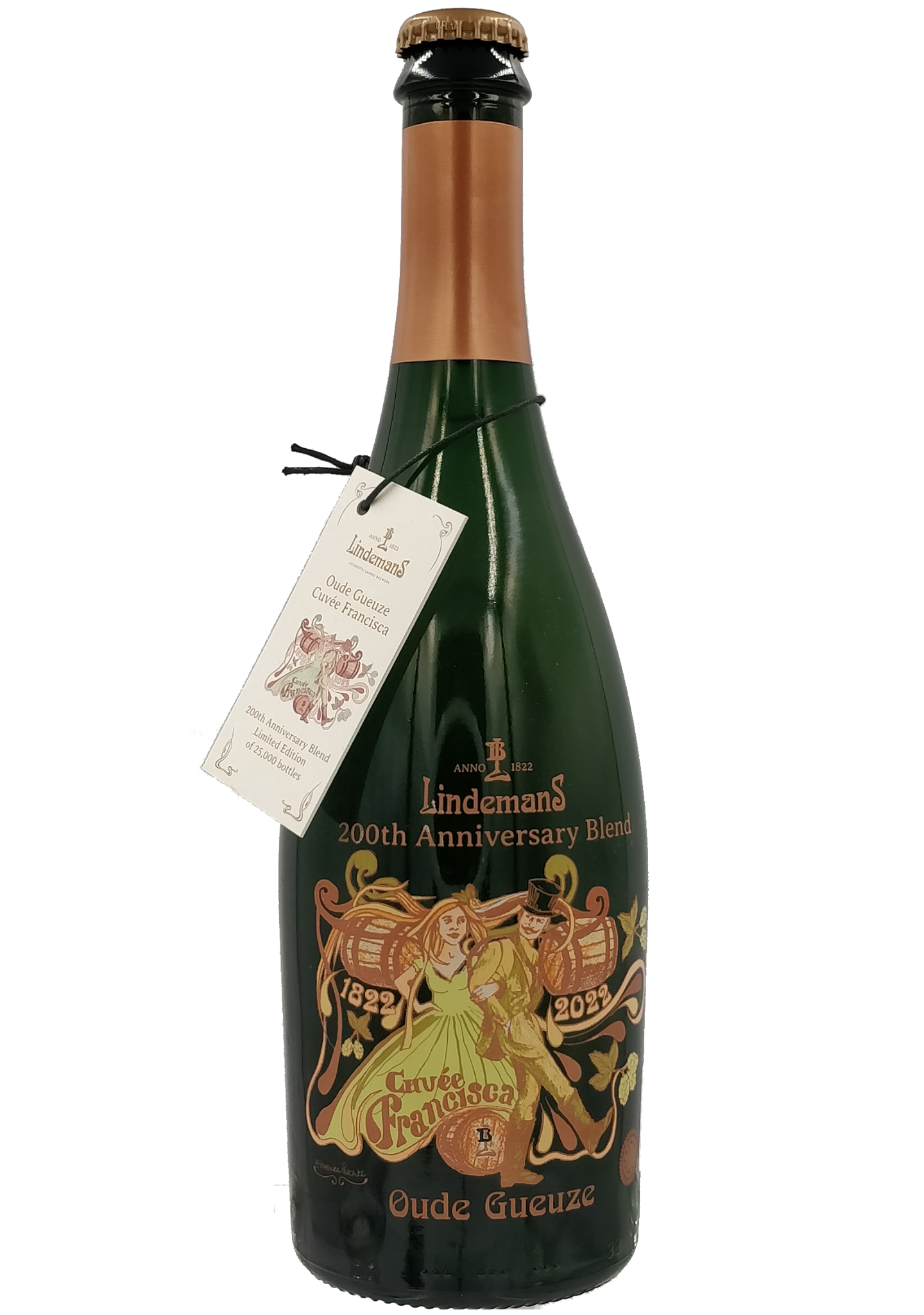 Oude Gueuze Cuvée Francisca 200th Anniversary 8% 75cl - Brygshoppen