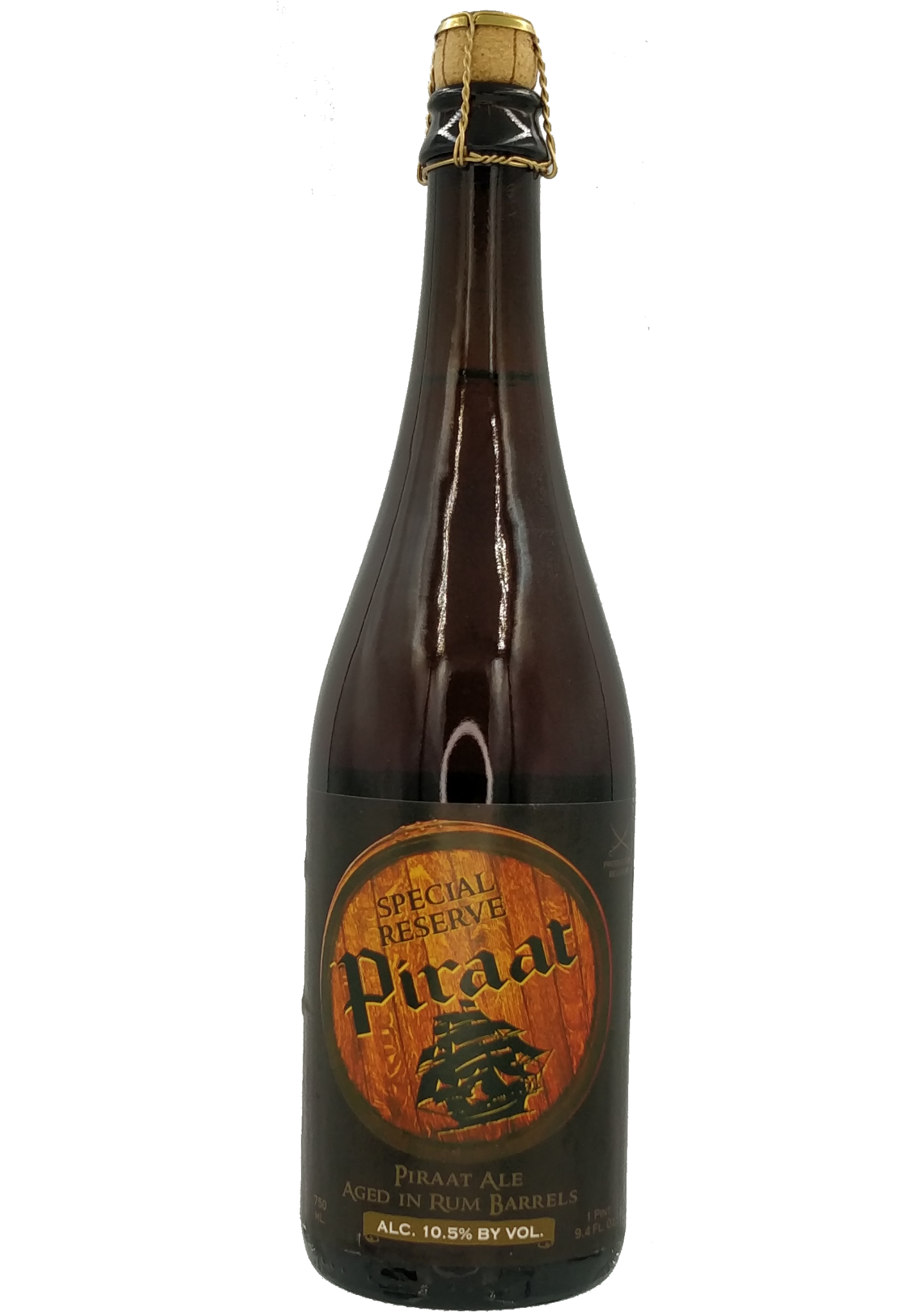 Piraat Rum Barrel Aged 10,5% 75cl - Brygshoppen