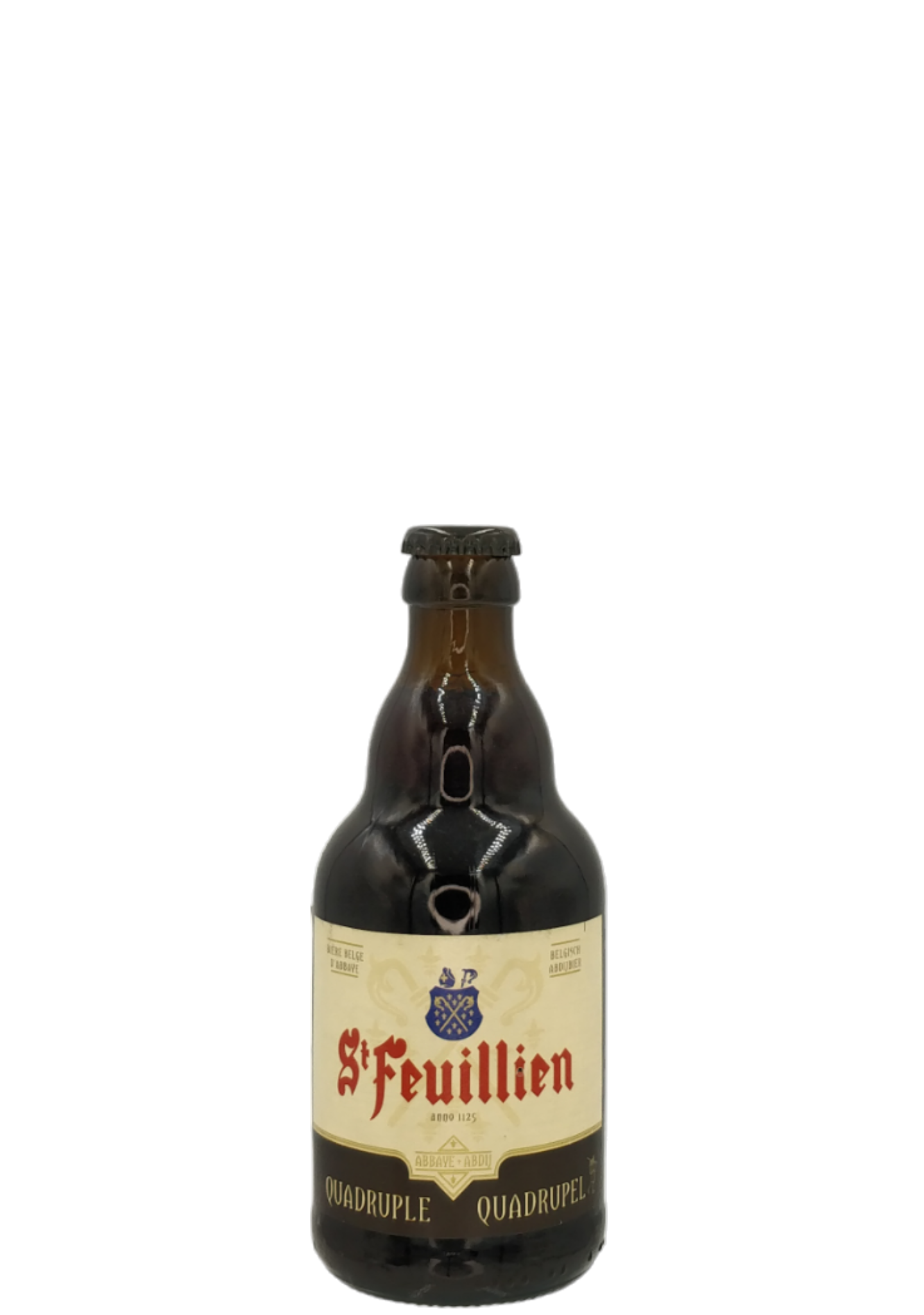 St-Feuillien Quadruple 11% 33cl - Brygshoppen