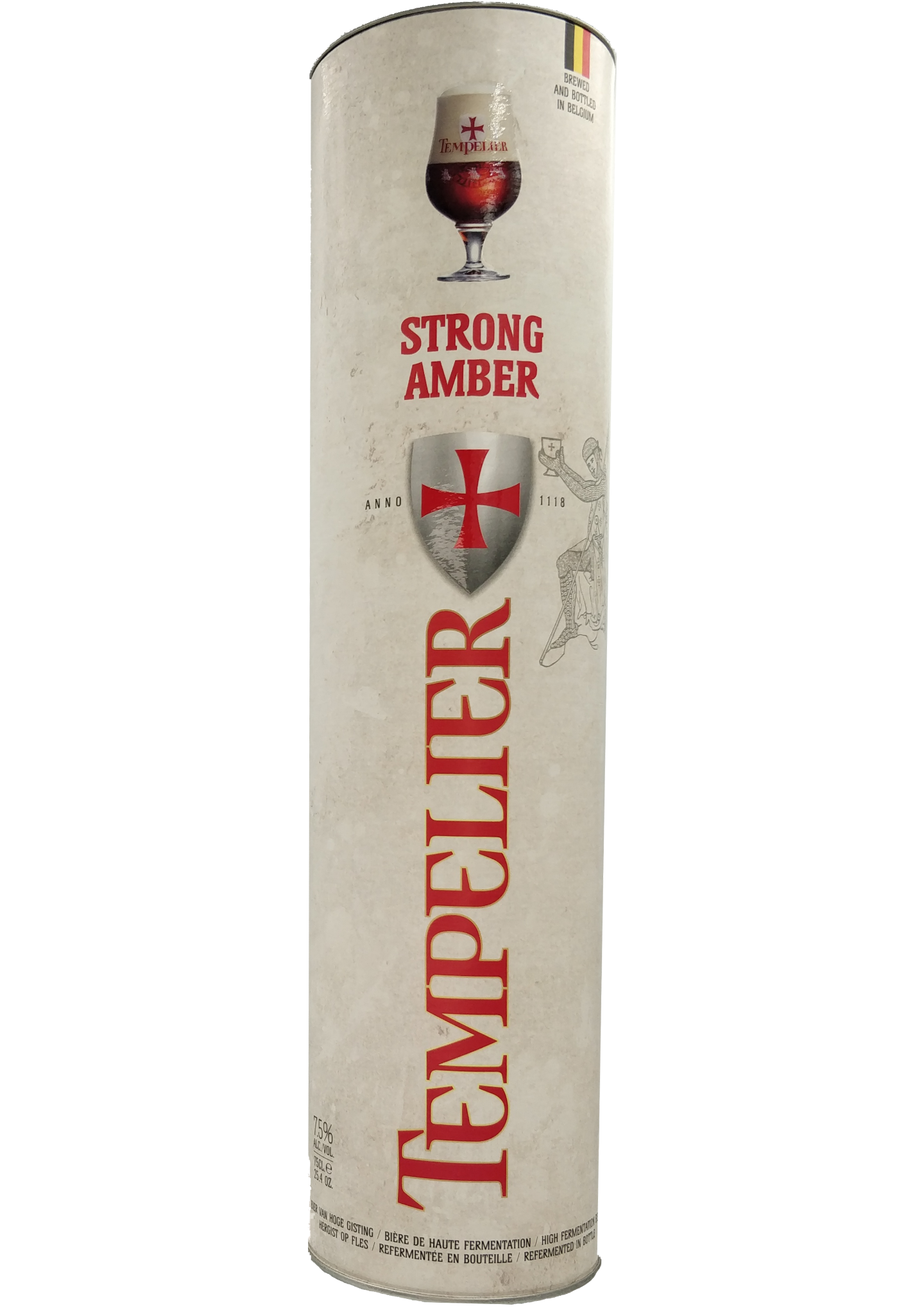 Tempelier Strong Amber 7,5% 75cl - Gaverør