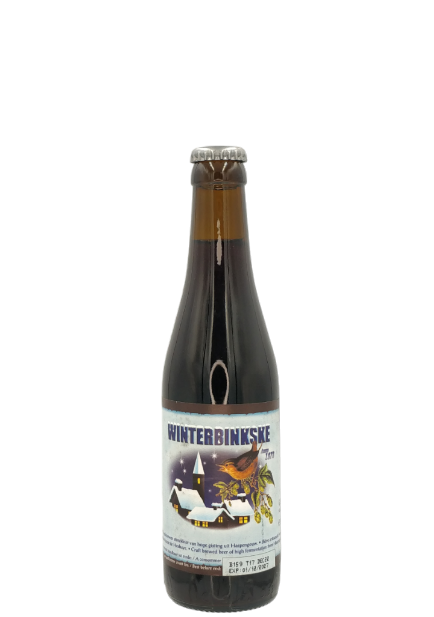 Winterbinkske 8,3% 33cl - Brygshoppen