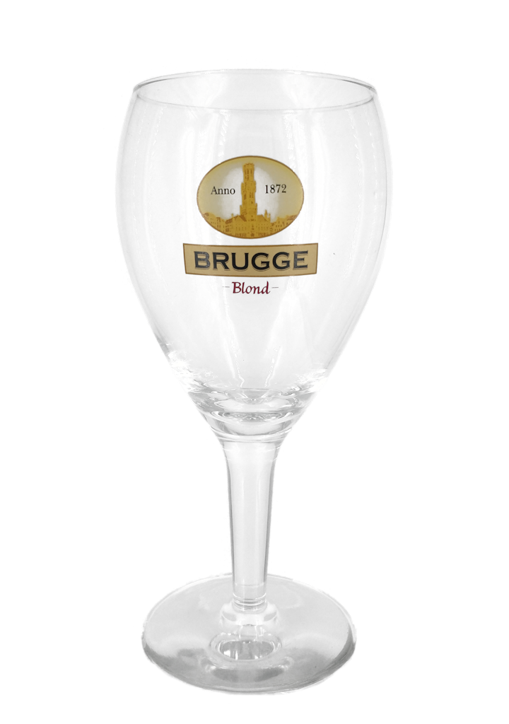 Brugge Blond - ølglas - Brygshoppen