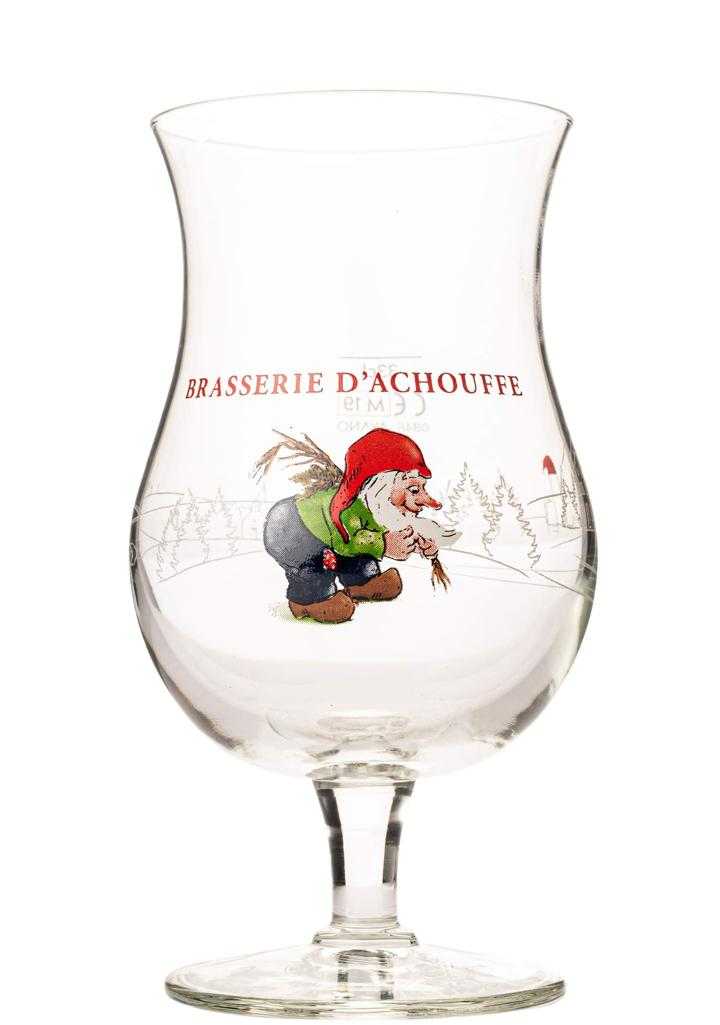 Brasserie d’Achouffe 33cl tulipanglas - Brygshoppen