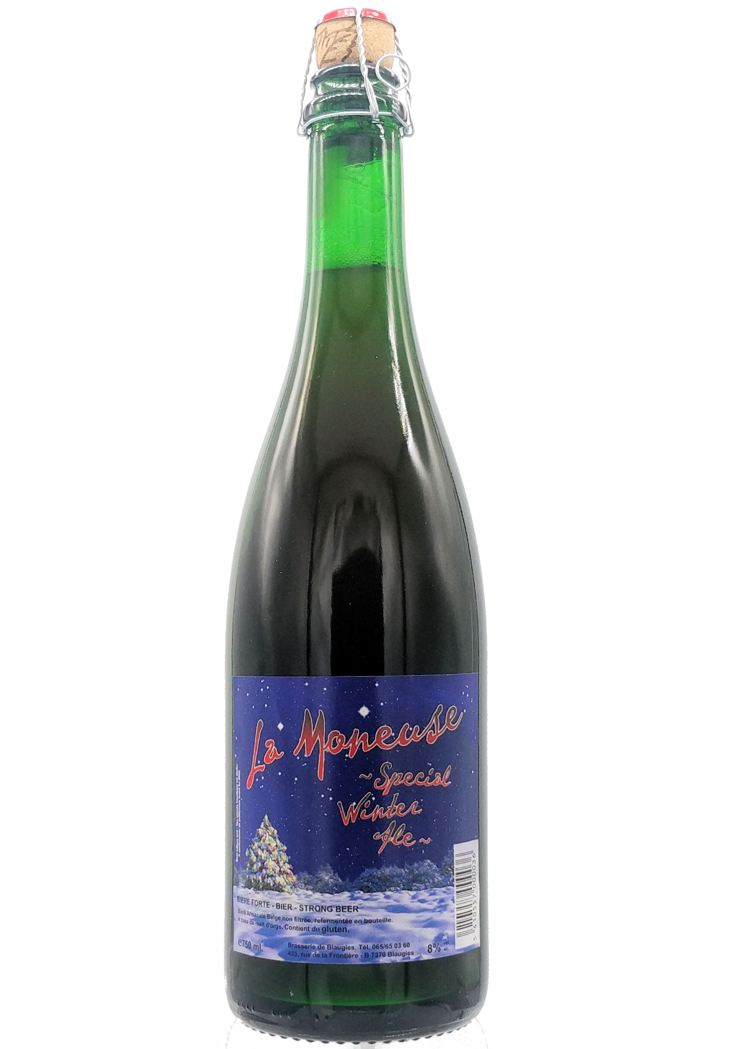 La Moneuse Special Winter Ale 8% 75cl - Brygshoppen