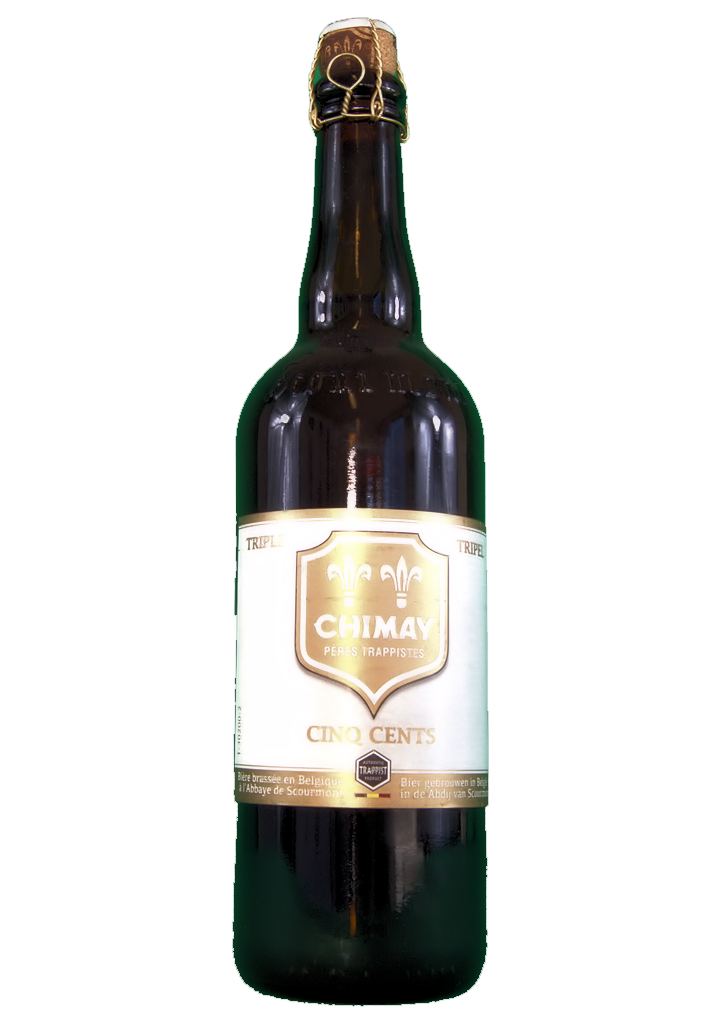 Chimay Cinq Cents (White) 8% 75cl - Brygshoppen