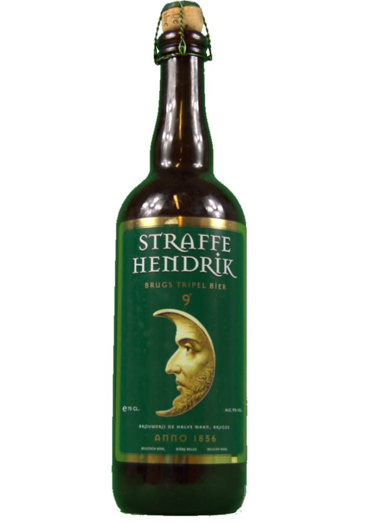 Straffe Hendrik Brugs Tripel 9% 75cl - Brygshoppen